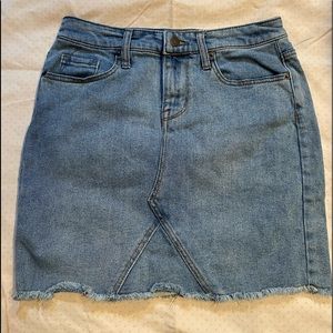 Mossimo Supply Co. Denim Jean Skirt  Size 2/26